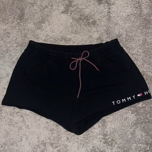 Tommy Hilfiger Black Shorts with Logo